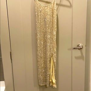 Sequin midi dress